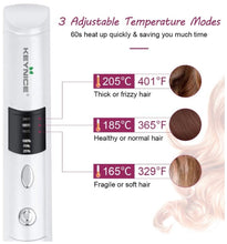 Load image into Gallery viewer, Cordless hair straightener